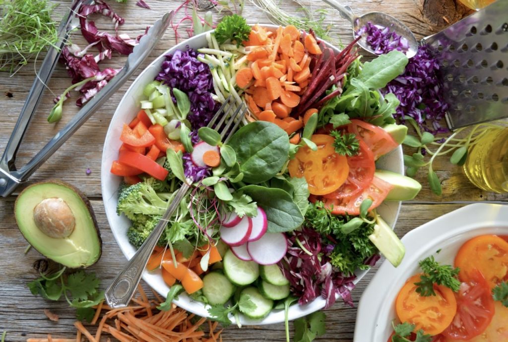 How To Make A Rainbow Salad