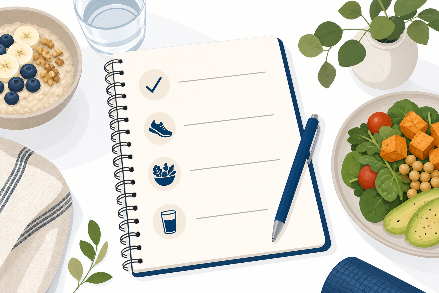 Practical natural health guidance after a consultation