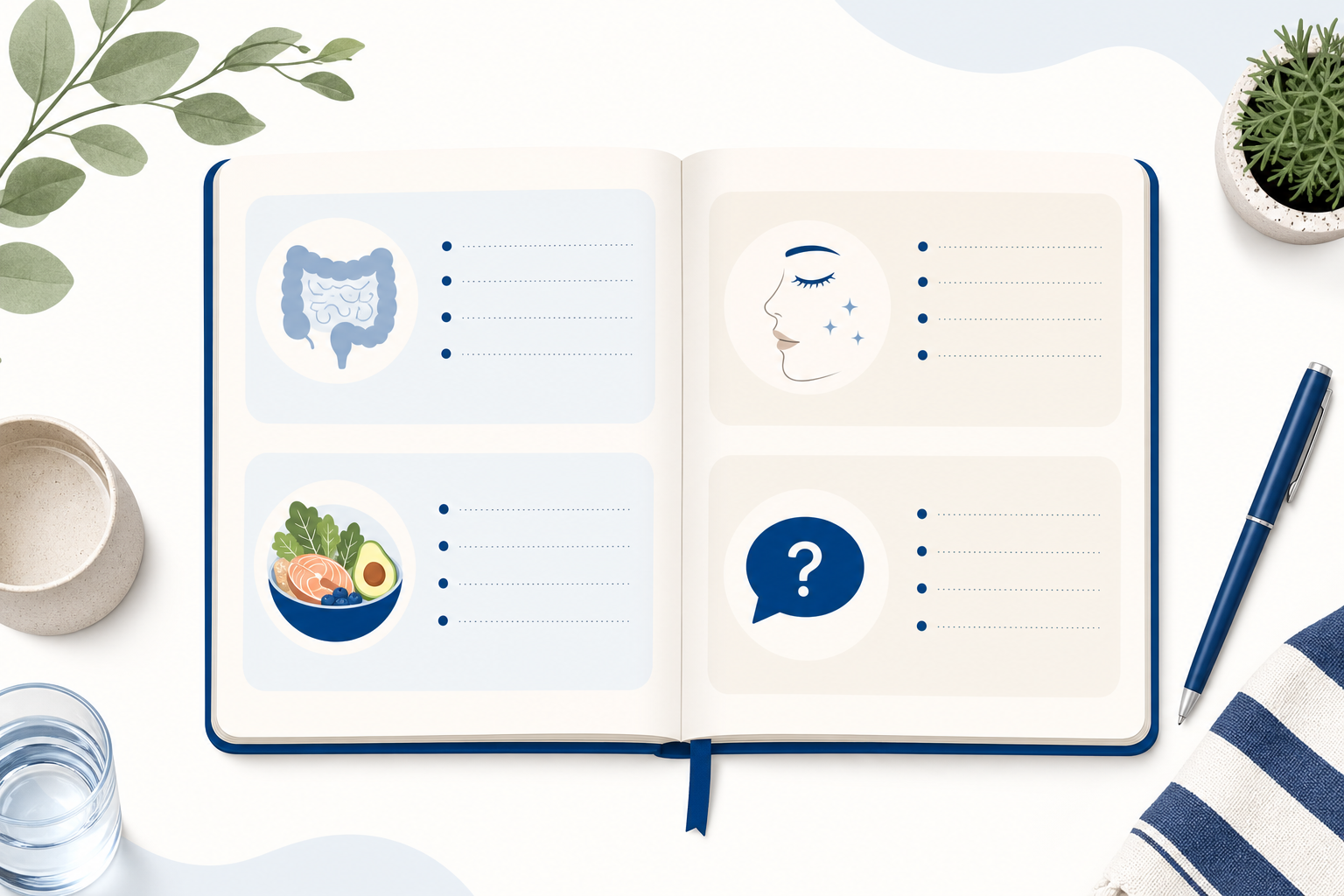 Notes to prepare for an iridology appointment